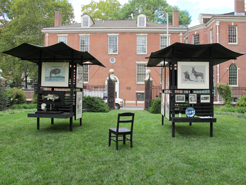 American Philosophical Society Jefferson Garden