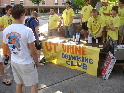 UTK Urine Drinking Club