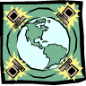 Computers and Globe