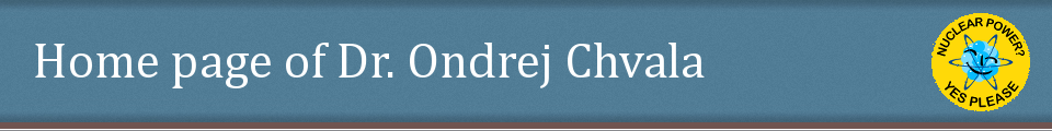 Homepage of Dr. Ondrej Chvala