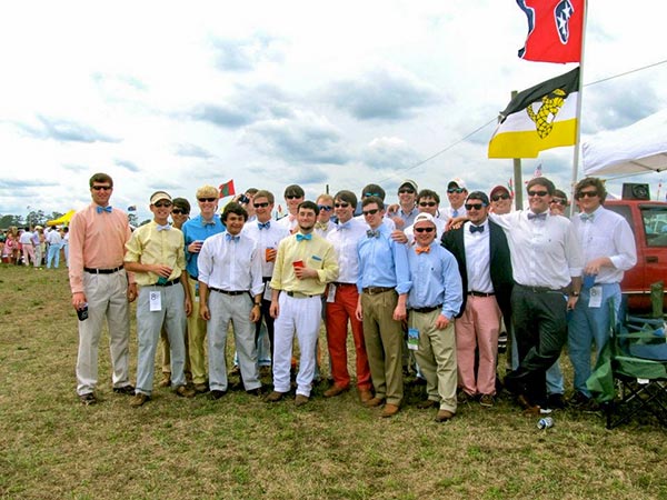 The brothers of Epsilon Eta and their dates attended the Carolina Cup in Camden, South Carolina 2012-01